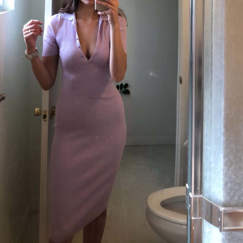 Kookai Polo Knit Dress
